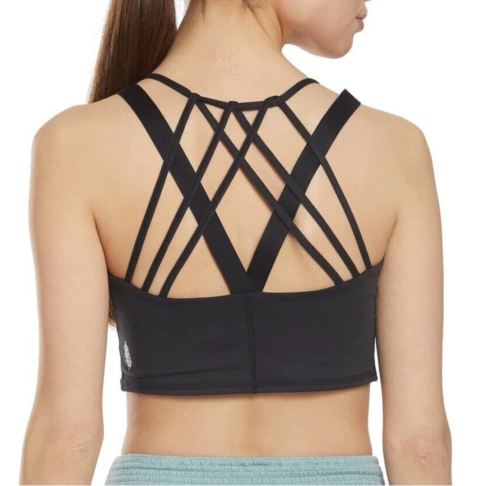 Free People Intimately Free Mantra Cropped Yoga Top